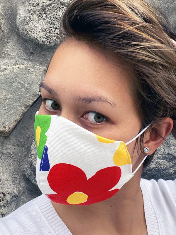 masque a fleur